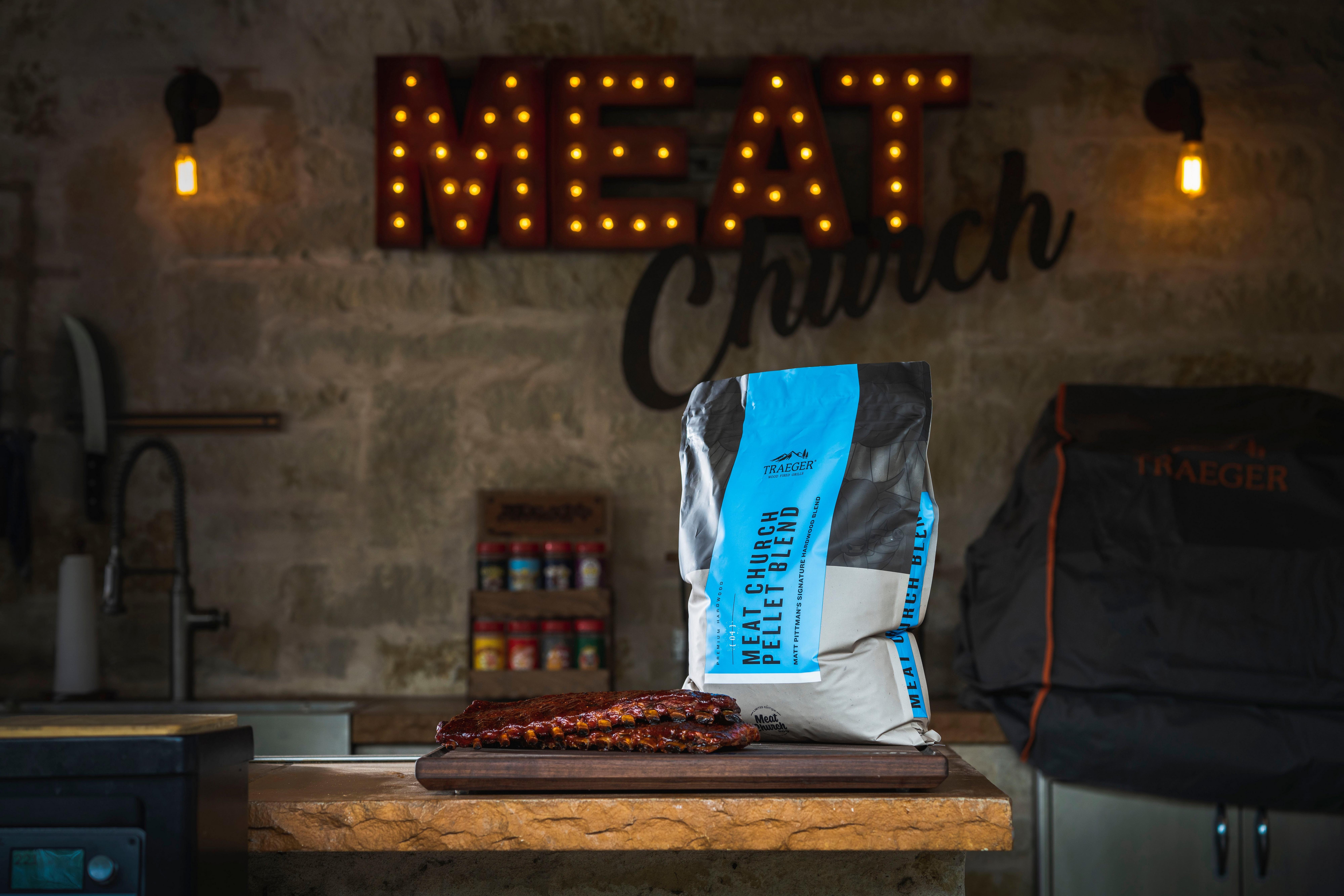 Traeger X Meat Church Limited Edition Pellets Traeger Grills